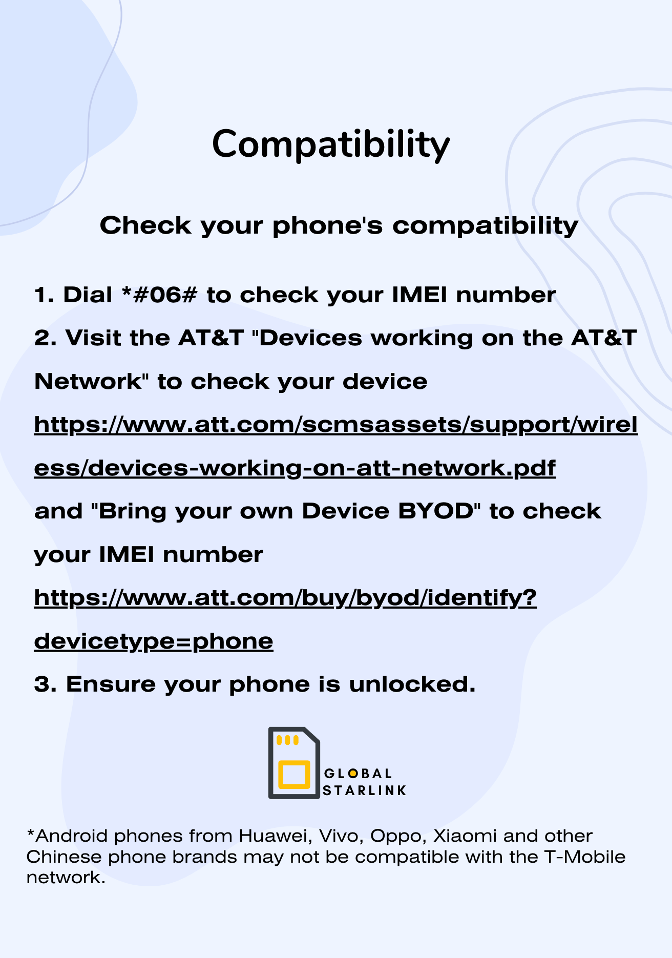 USA, Canada & Mexico Prepaid Travel eSIM Card - AT&T