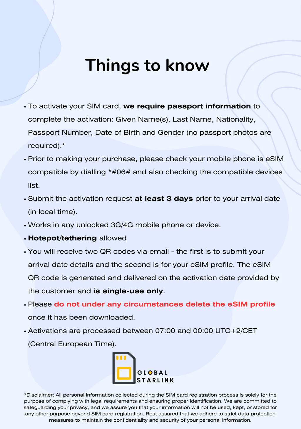 Europe Prepaid Travel eSIM Card - Orange Spain