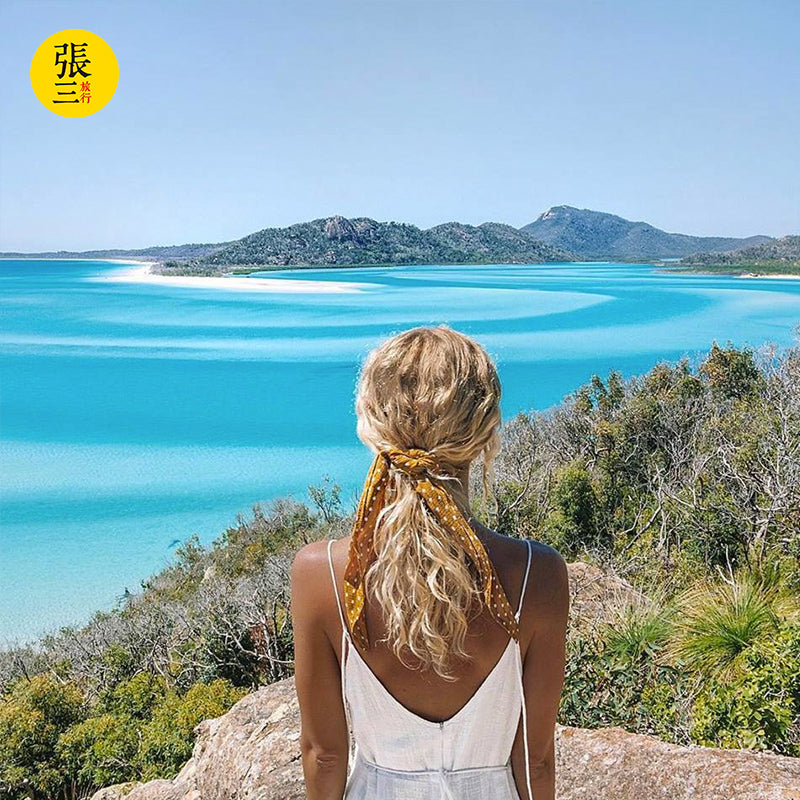 澳大利亚：圣灵群岛白天堂沙滩汉密尔顿岛双岛出海一日游