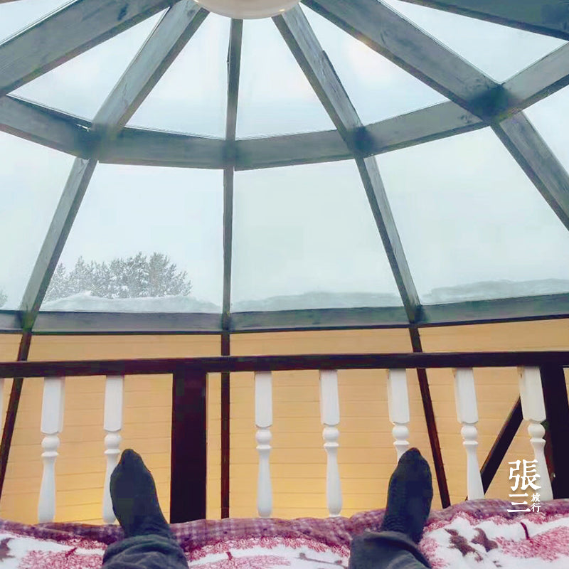 俄罗斯：摩尔曼斯克极光玻璃屋