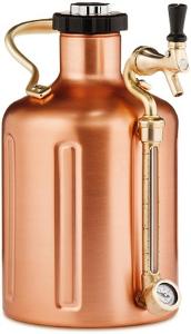GrowlerWerks uKeg Pressurized Growler - Copper-Plated - 64 fl. oz.