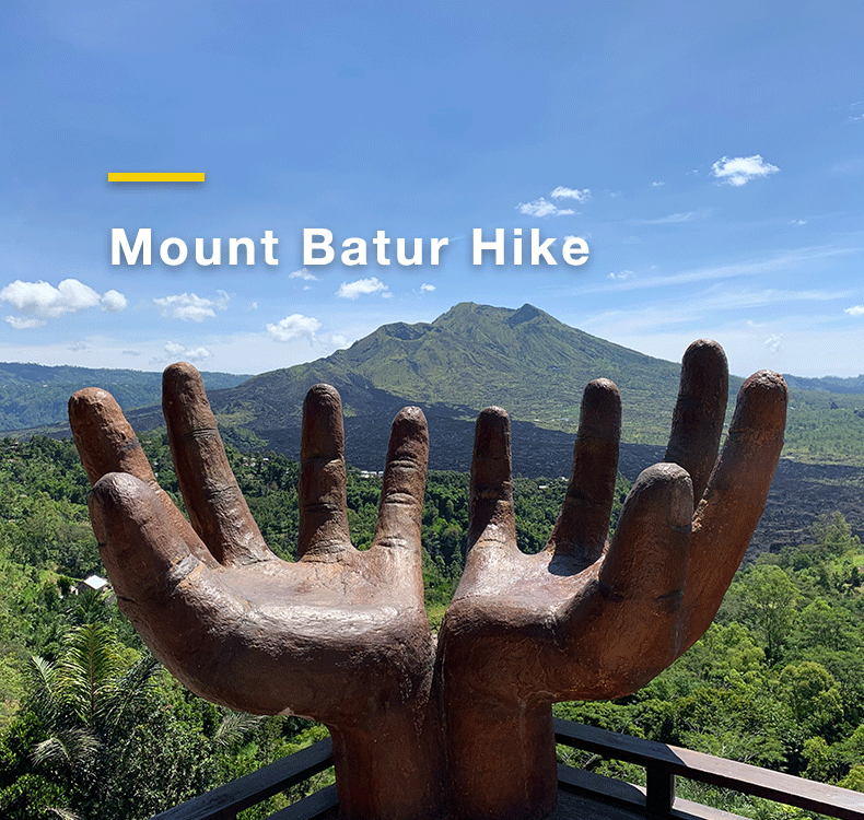 Bali:Mount Batur Sunrise Hike & Natural Hot Spring
