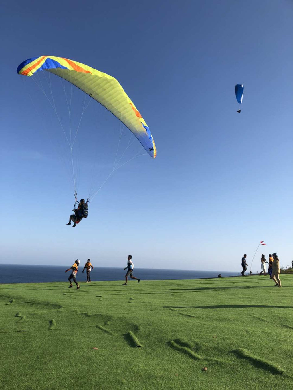 Paragliding Adventure at Bali Timbis Beach