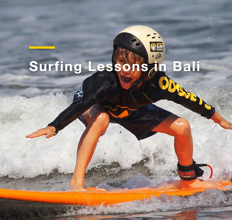 Surfing Lesson in Bali by Odysseys Surf School